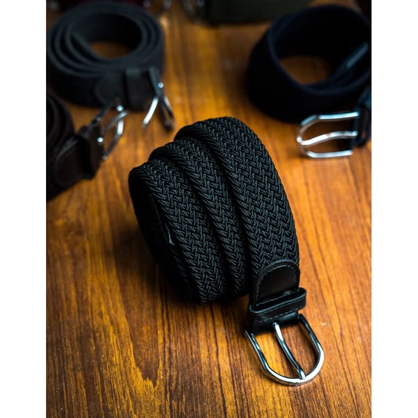 Pack of 5 Premium Elastic Belts Premium Stretch Fit