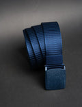 Navy Blue Nylon Belt for Men | Casual Everyday Jeans Belt – Strapletic