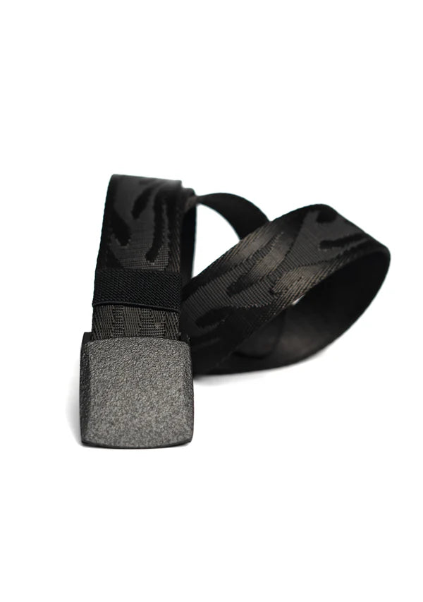Black Shaded Nylon Belt for Men | Durable Casual Belt – Strapletic