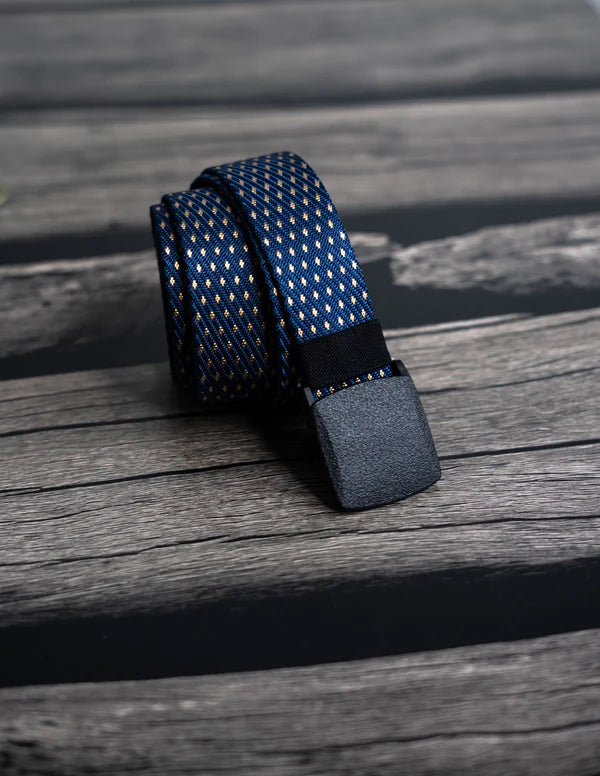 Blue Nylon Belt for Men | Lightweight Casual Jeans Belt – Strapletic