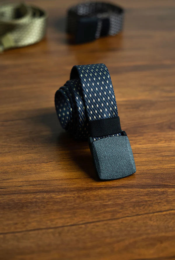 Blue Nylon Belt for Men | Lightweight Casual Jeans Belt – Strapletic