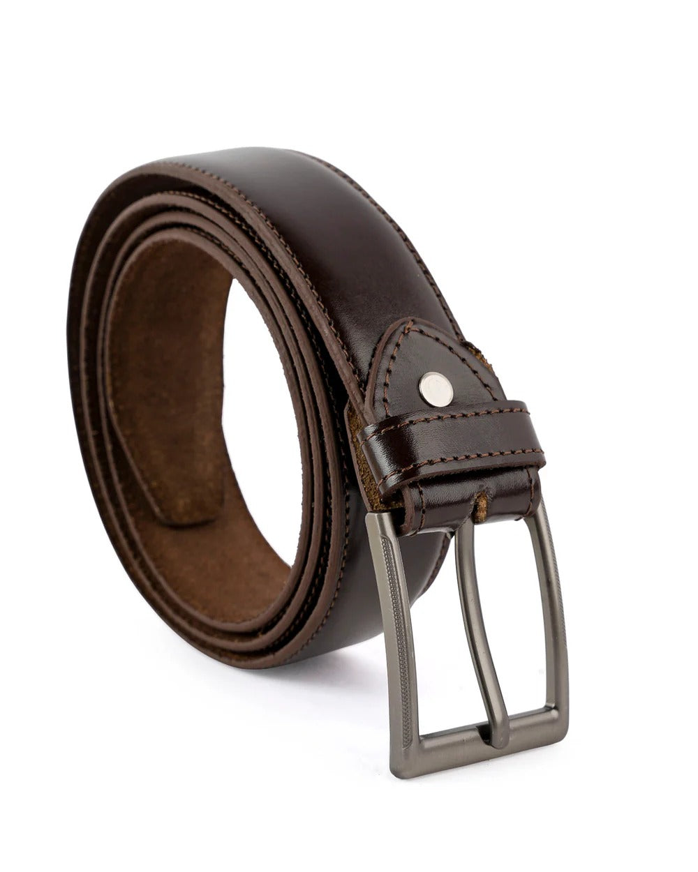 Classic Brown Genuine Leather Belt for Men | Formal Jeans Belt – Strapletic