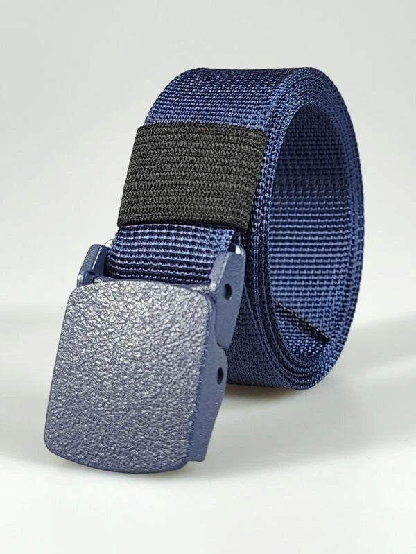 Kids Blue Nylon Belt | Lightweight Adjustable Children's Belt – Strapletic