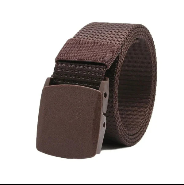 Kids Brown Nylon Belt | Durable Casual Belt for Children – Strapletic