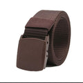 Kids Brown Nylon Belt | Durable Casual Belt for Children – Strapletic