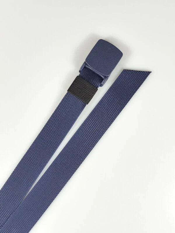Kids Blue Nylon Belt | Lightweight Adjustable Children's Belt – Strapletic