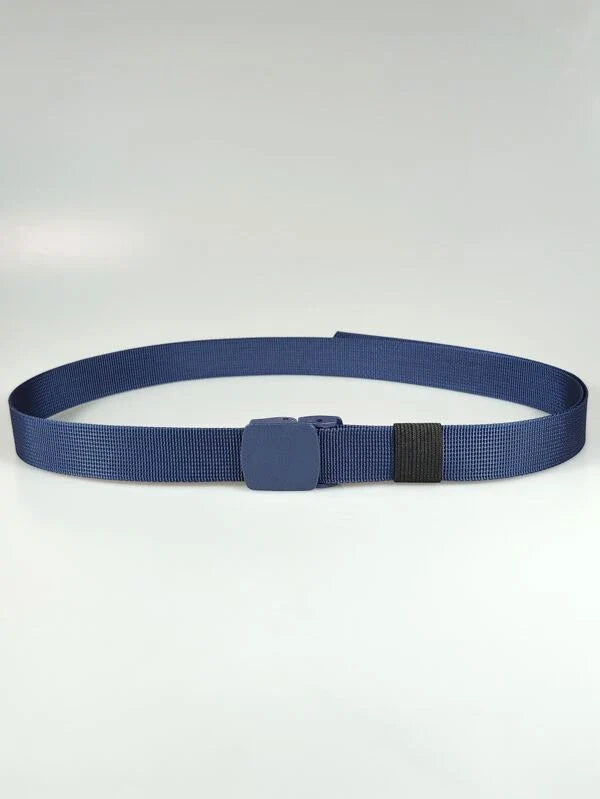 Kids Blue Nylon Belt | Lightweight Adjustable Children's Belt – Strapletic