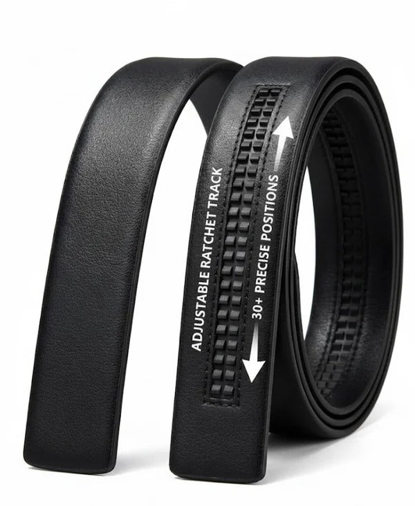Premium Ratchet Belt Strap for Men | Casual & Formal Leather Belt – Strapletic
