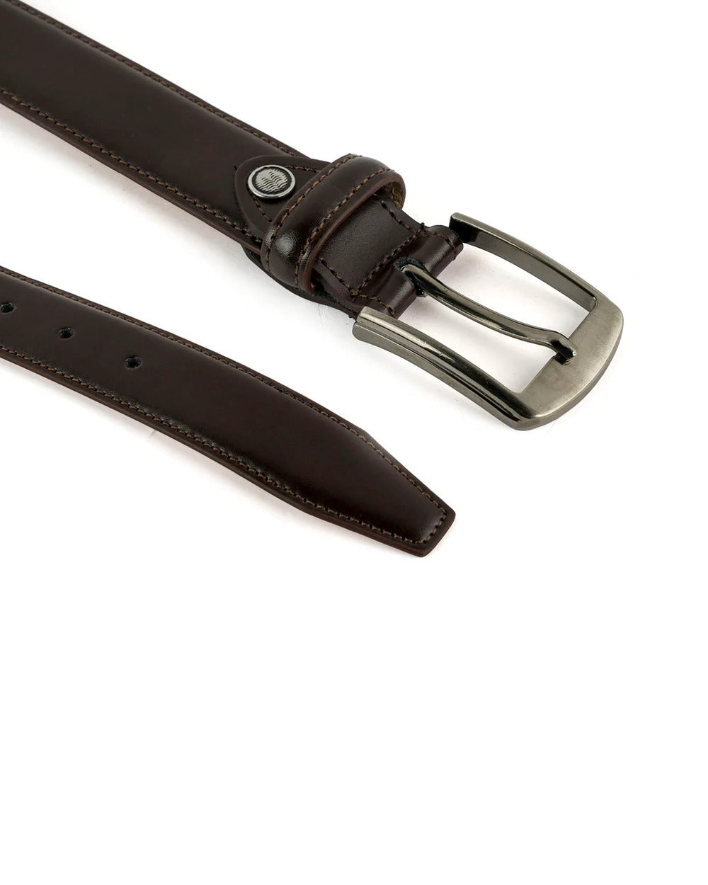 Classic Brown Genuine Leather Belt for Men | Formal Jeans Belt – Strapletic
